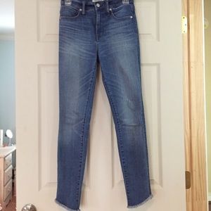 Madewell 10” High Rise Jean with Tulip Hem